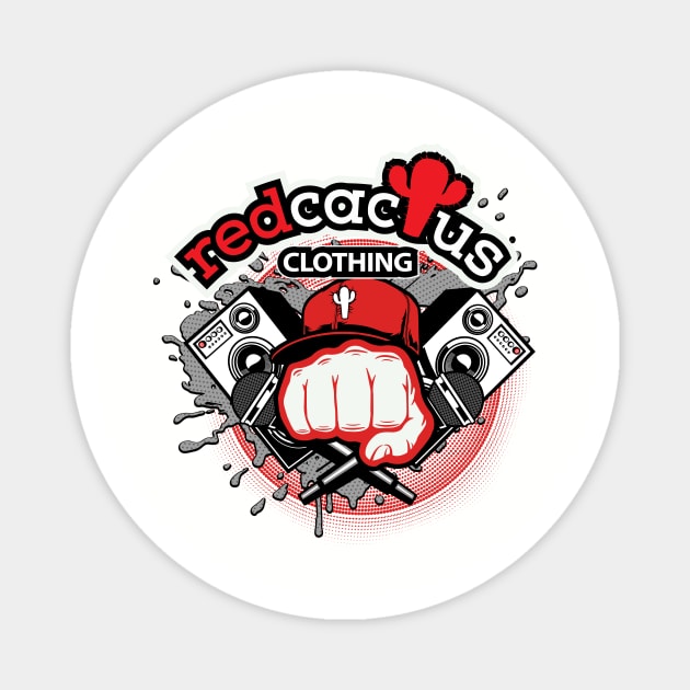 Red Cactus Clothing Fist Magnet by Red Cactus Clothing